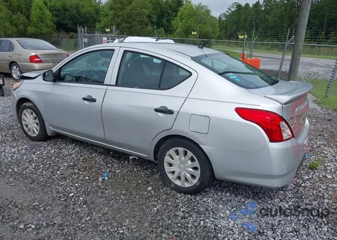 2016 Nissan Versa 1.6 S+ z USA, uszkodzony, nr VIN 3N1CN7AP7GL848346